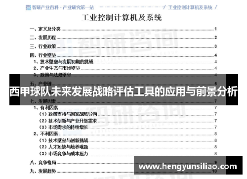 西甲球队未来发展战略评估工具的应用与前景分析